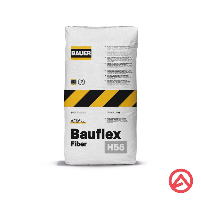 Bauer Flex Fiber H55 C2TE S1 bijelo ljepilo za keramiku Cijena