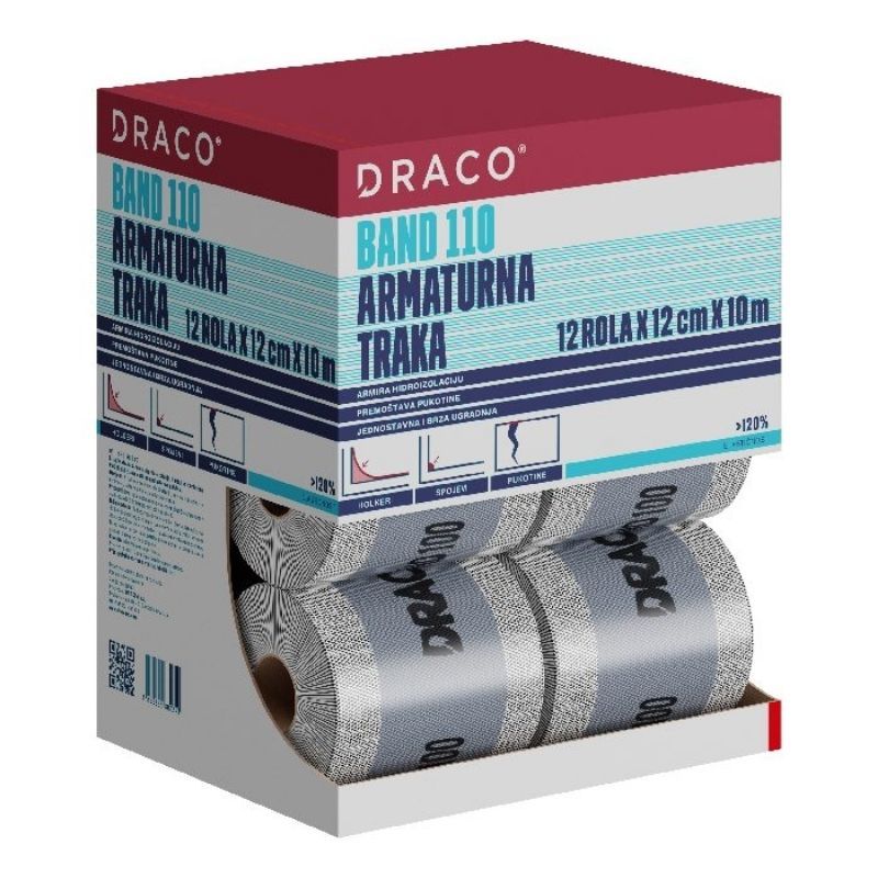 Draco Band 110 - elastična traka za armiranje Cijena