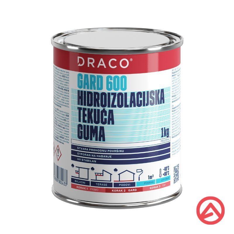 DRACO GARD 600 - hidroizolacijska tekuća guma Cijena Akcija
