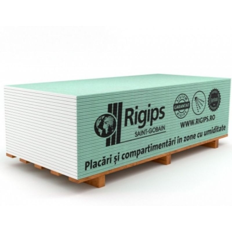 RBI GK ploča 1250 x 2000 x 12.5 (Zelene) Cijena