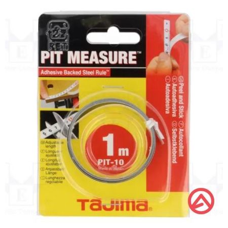 Tajima duga mjerna traka PIT-10C-EUR, čelična, 10 m, zatvoreno kućište Cijena