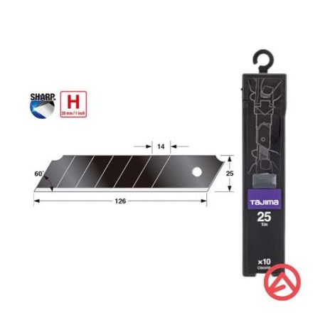 TAJIMA Razar Black nožići za skalpel crni 25mm [10 kom] Cijena
