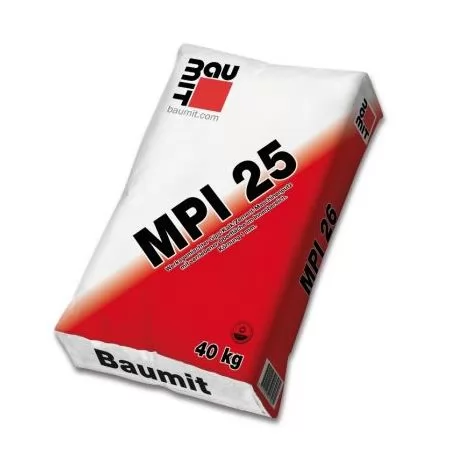 Baumit MPI 25 - strojna vapneno/cementna žbuka Cijena Akcija