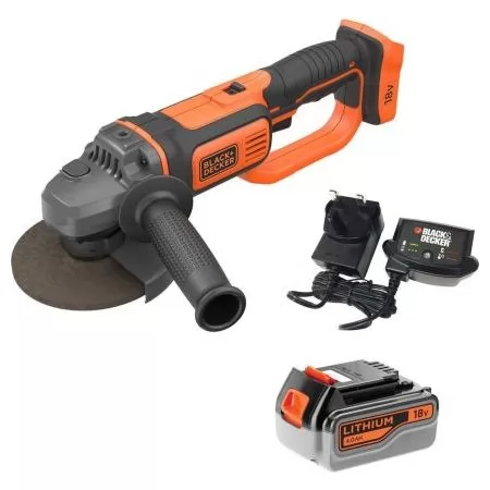 BLACK&DECKER Aku kutna brusilica BCG720M1A5 [18V] + 5 reznih ploča Cijena Akcija