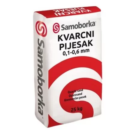 KVARCNI PIJESAK 0.1-0.6 mm Cijena Akcija