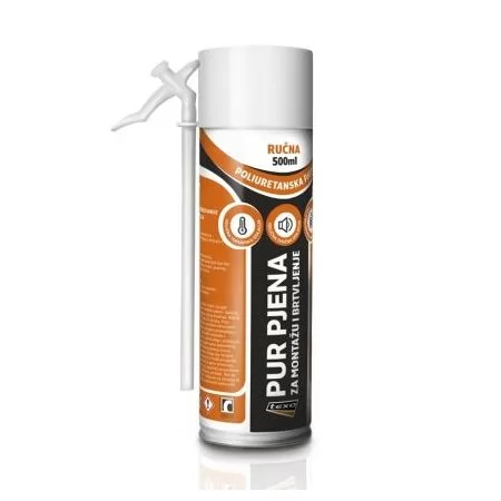 T PU pjena obična - ručna 500 ml OX Cijena Akcija