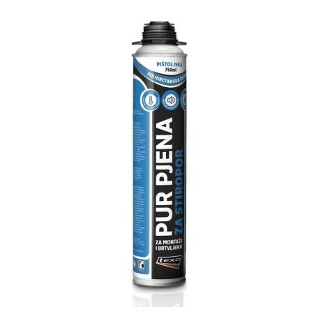 T PU pjena za stiropor P510 - pištoljska 750 ml Cijena Akcija