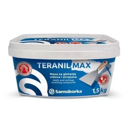 TERANIL MAX - gotova disperzijska masa za gletanje Cijena Akcija
