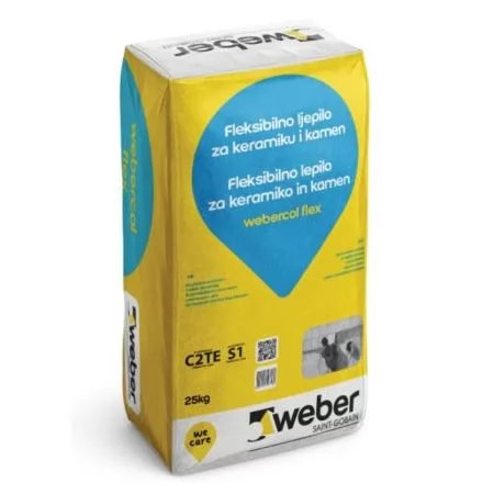 WEBER COL. Fleksibilno ljepilo C2TES1 25 kg Cijena Akcija