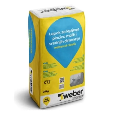 WEBER COL. ljepilo za keramiku 25 kg Cijena Akcija
