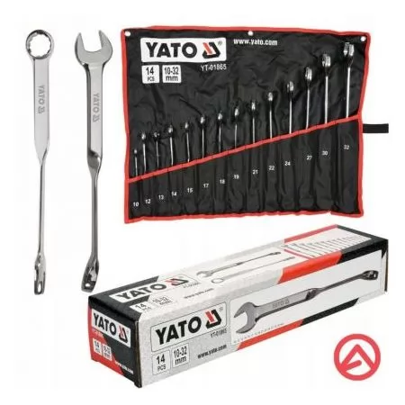 YATO Ključ viljuškasto-okasti 10-32 mm [14 kom] YT-01865 Cijena Akcija